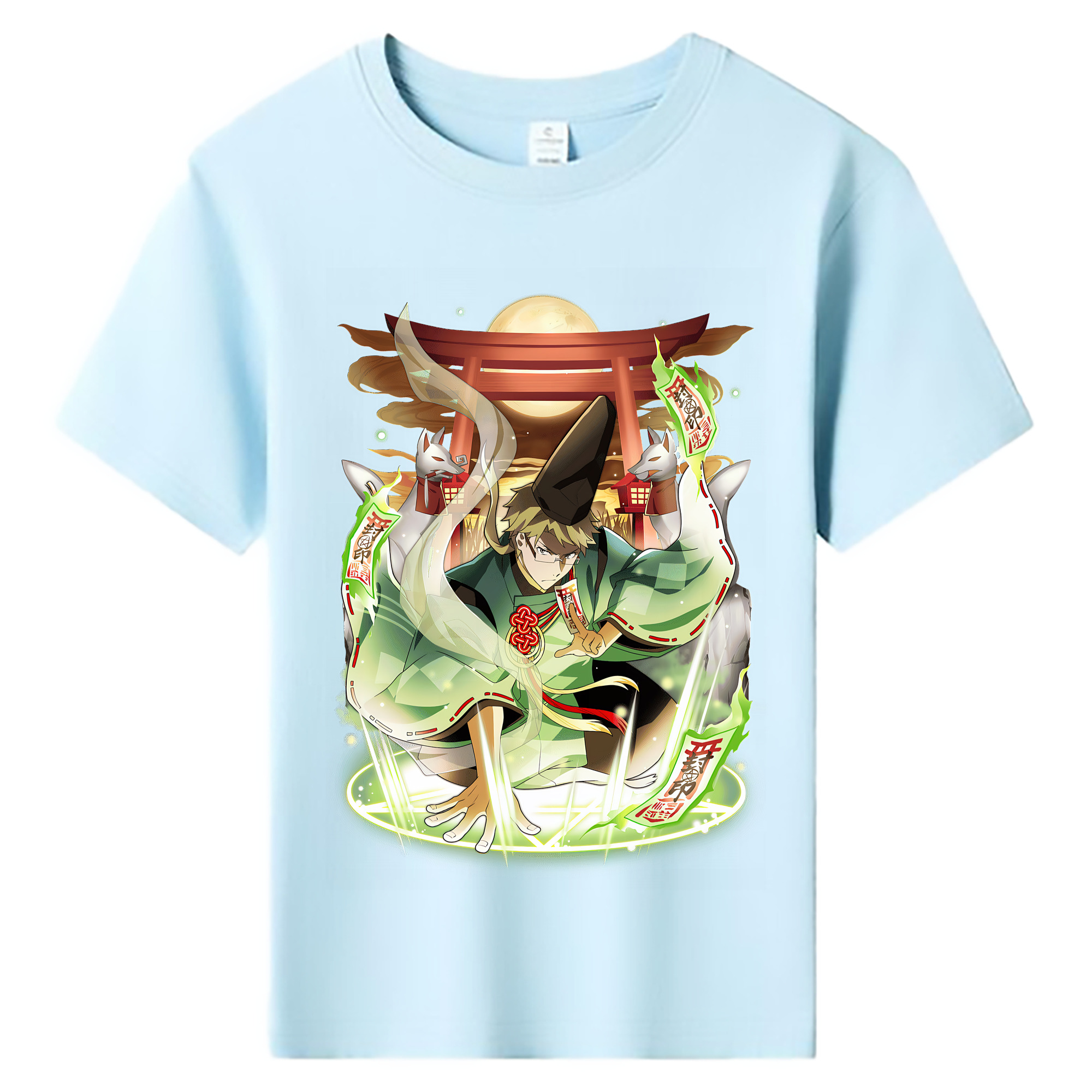 （画像用） 文豪ストレイドッグス Bungo Stray Dogs 綿100％キッズTシャツ（フロントプリント）
